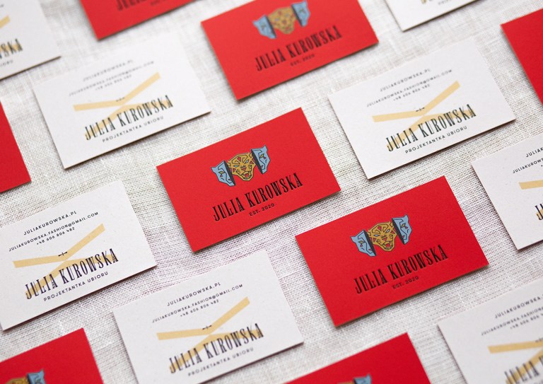 Julia Kurowska business cards