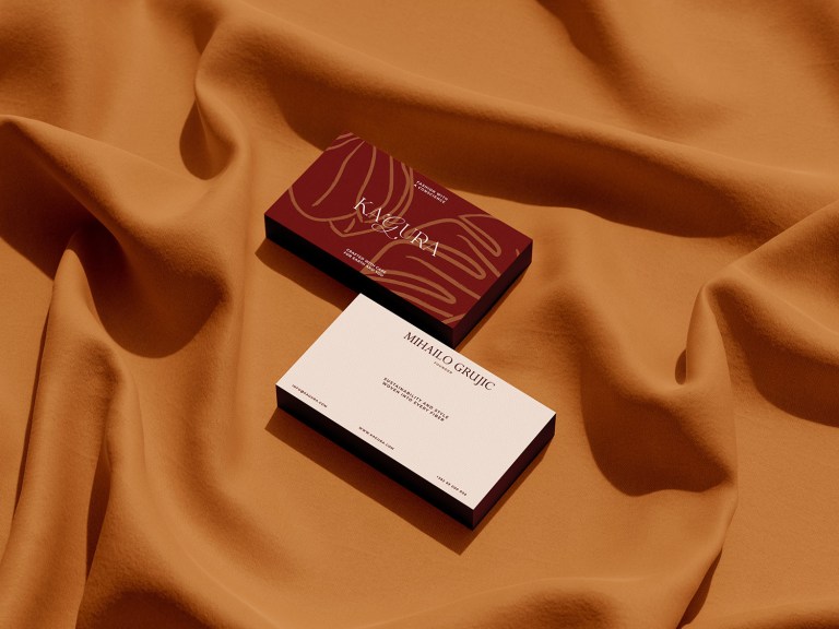 Kagura clothing business card_2