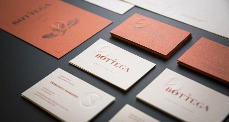 La Bottega Restaurant business card