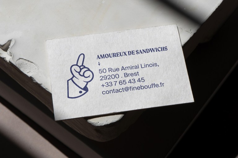 La Fine Bouffe business card