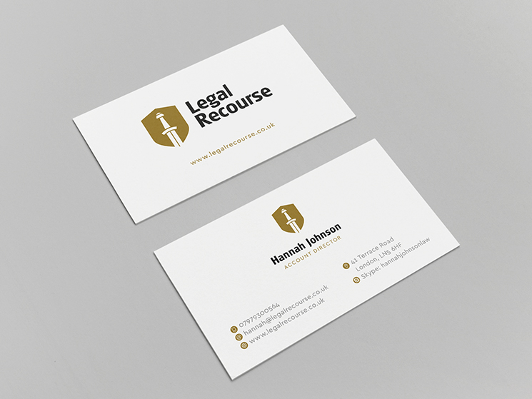 Legal Recourse Business Card
