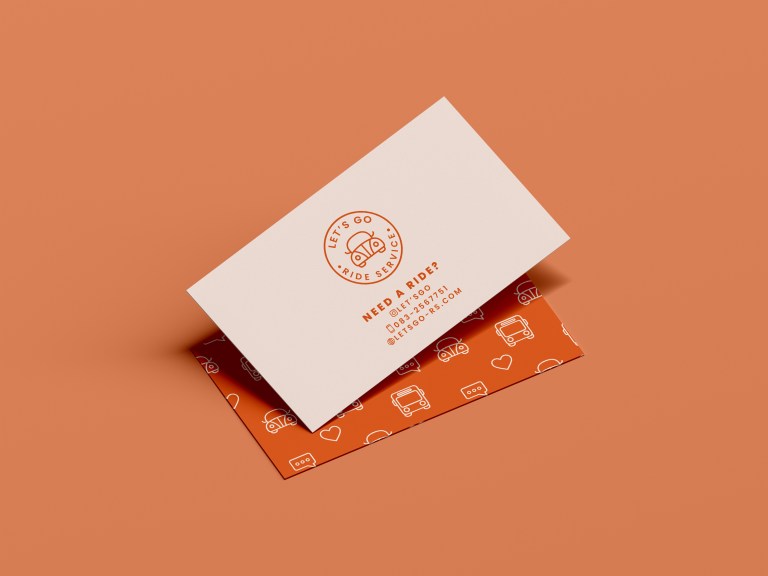 Lets Go business card