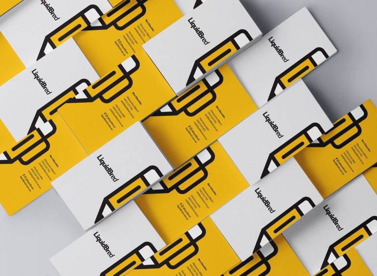 Liquid Bred business card