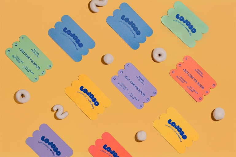 Lodoso ceramics business cards