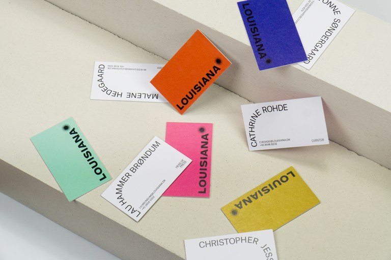 Louisiana MoMA business cards