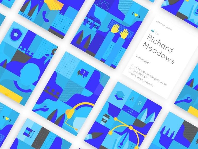 Map My Customers Business Card