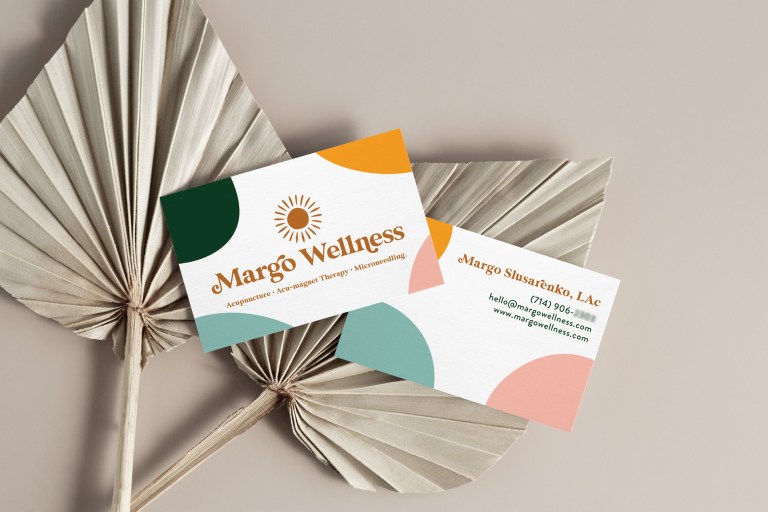 Margo Wellness business cards