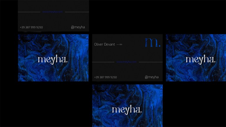 Meyha business cards
