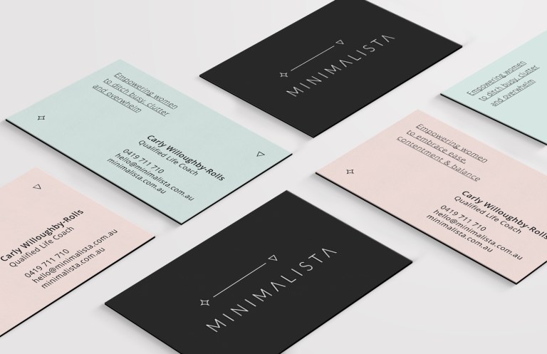Minimalista business cards