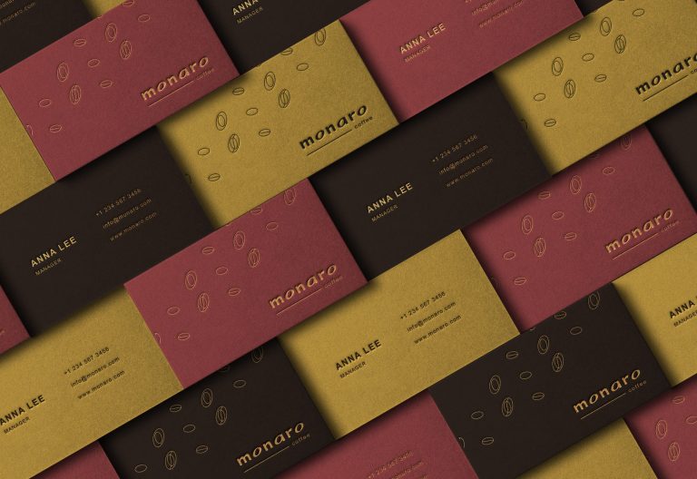 MONARO business cards