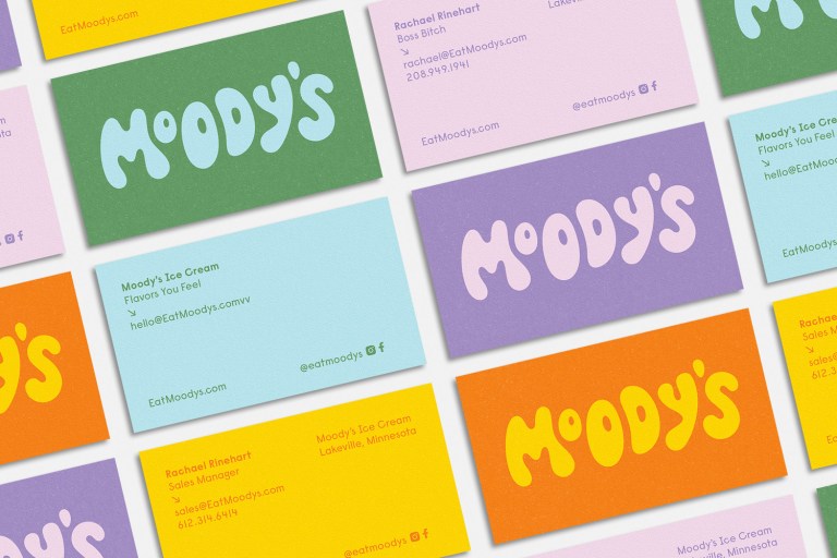 Moodys business cards