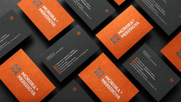 Moreira & Meredigya business cards