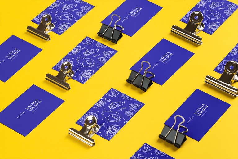 Natália Maurer psychologist business cards