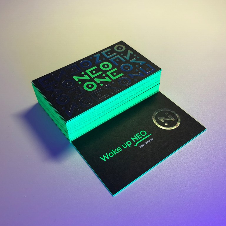 Neo One business cards