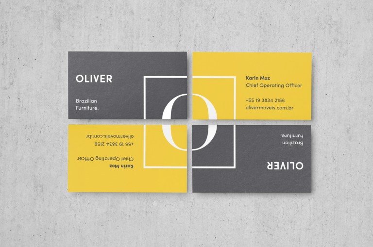 Oliver Brazilian Furniture Business Card