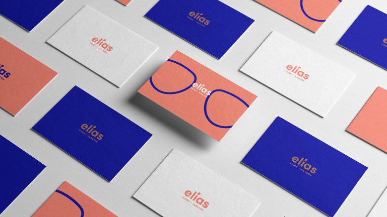 Óptica Elias business card