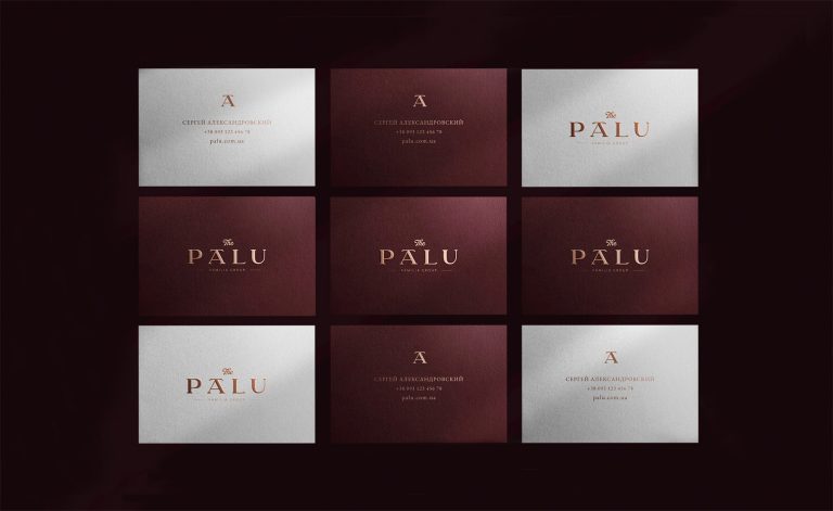 Palu business cards