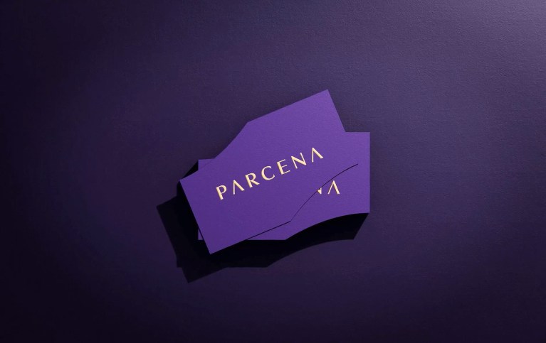 Parcena premium housing business card