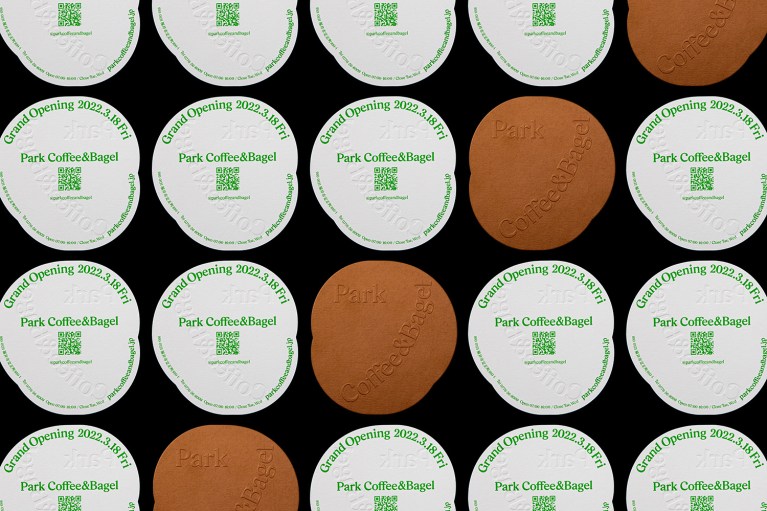 Park Coffee&Bagel business card