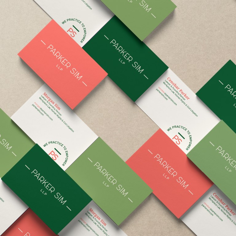 Parker Sim business card