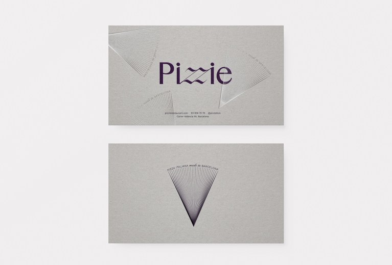 Pizzie business cards