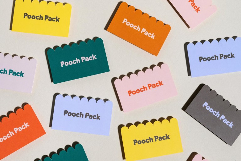 Pooch Pack business card