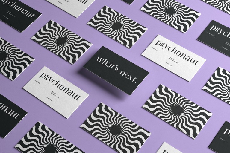 Psychonaut business cards
