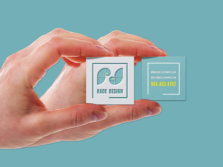 Rade Stjepanovic designer business card