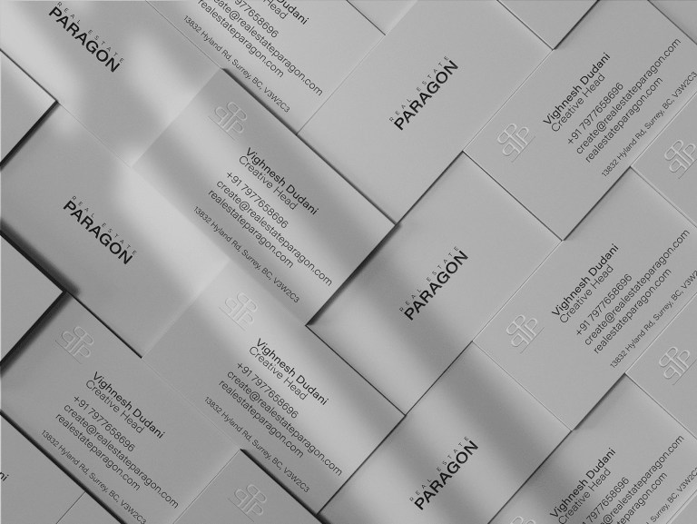 Real Estate Paragon business cards