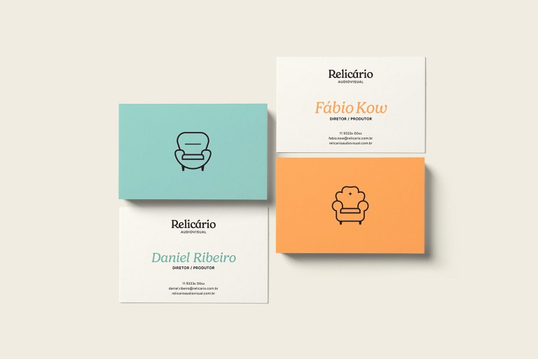 Relicário Audiovisual business cards