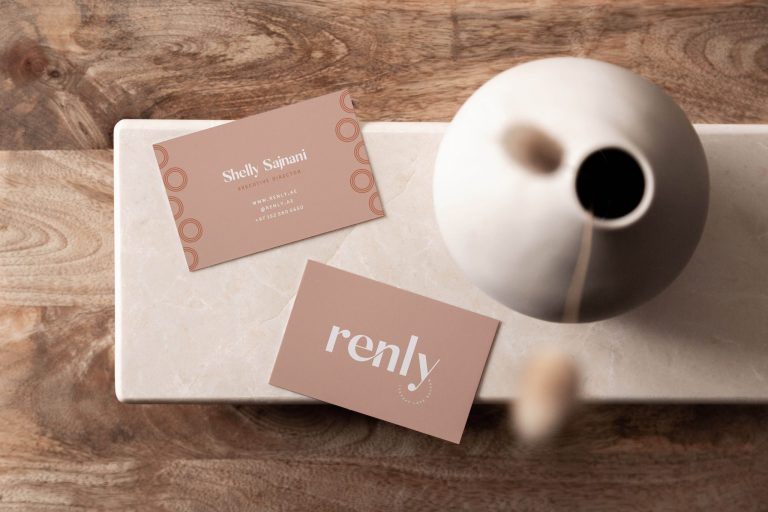 Renly Baby Clothing Business Card
