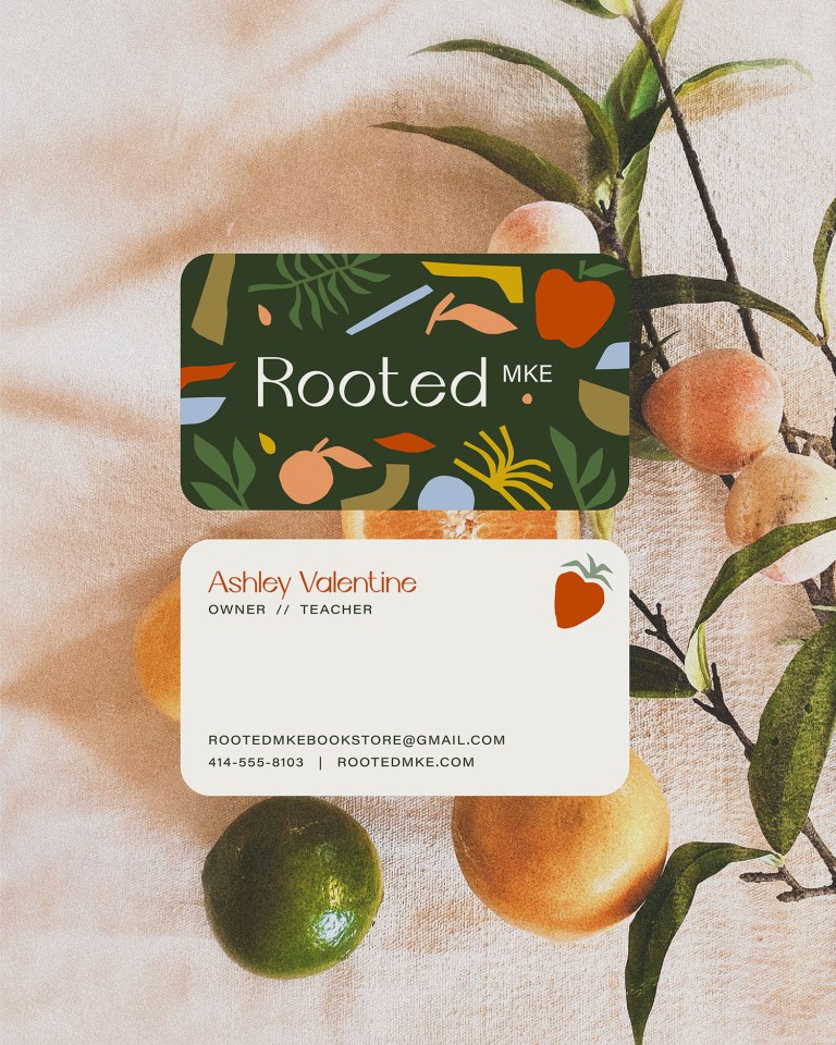 Rooted MKE business card