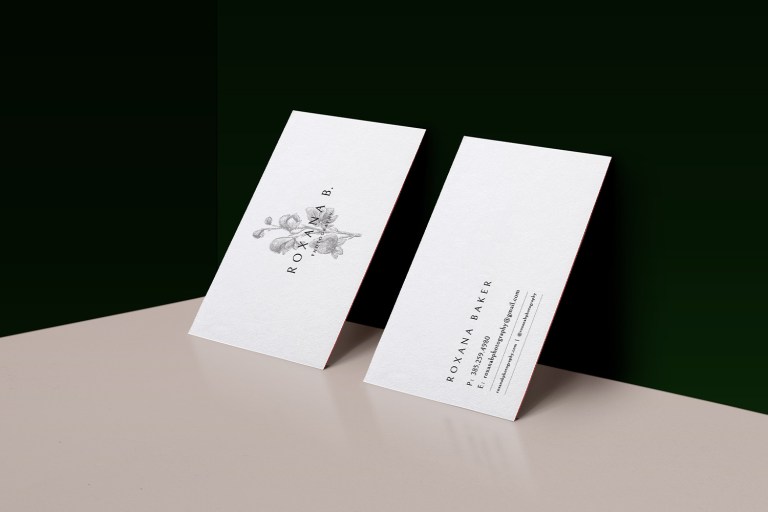RoxanaB Photography business cards