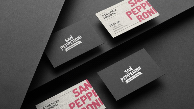 San Pepperoni business card