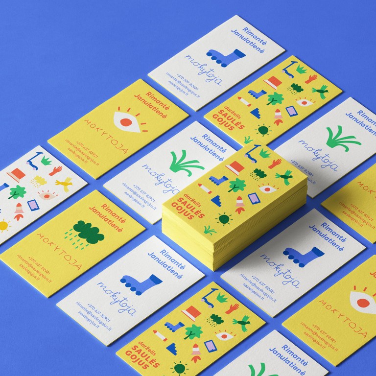 Saulės Gojus business card