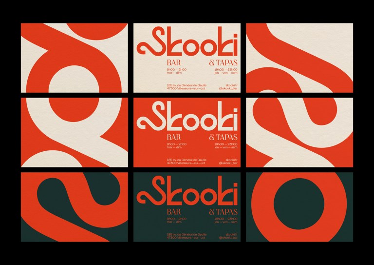 Skooki business cards