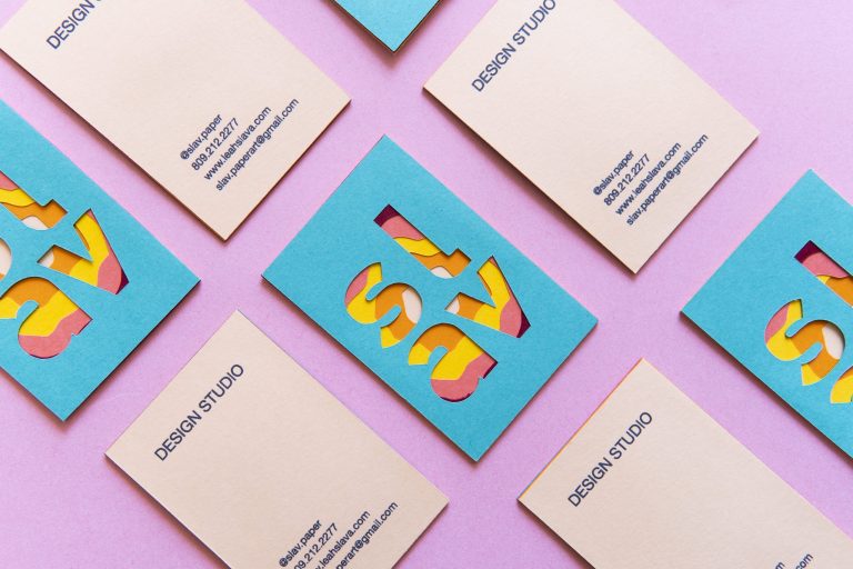 Slav Design Studio business card