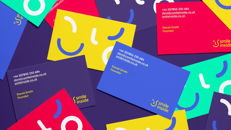 Smile Inside business cards