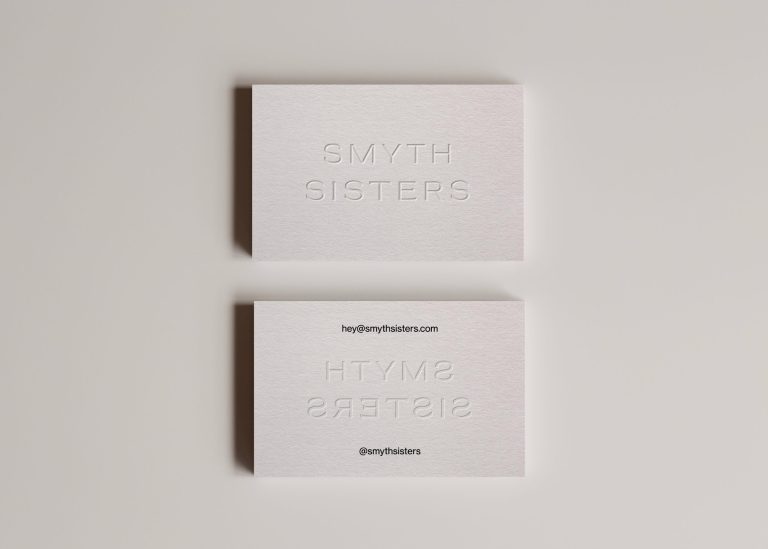 Smyth Sisters business card