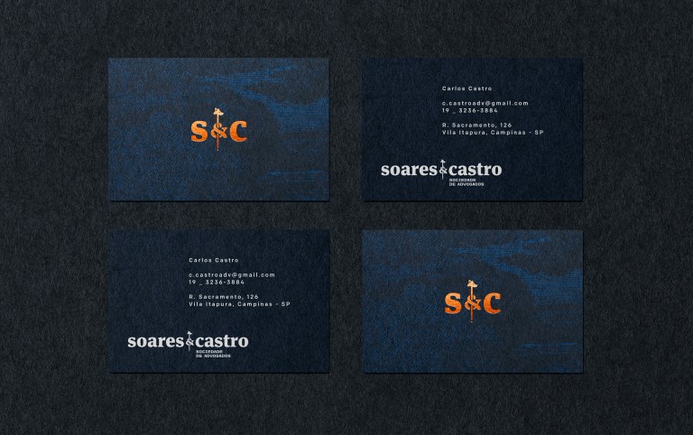 Soares & Castro business cards