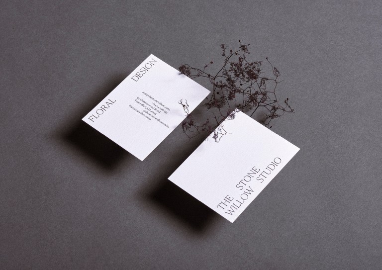 Stone Willow Studio business card