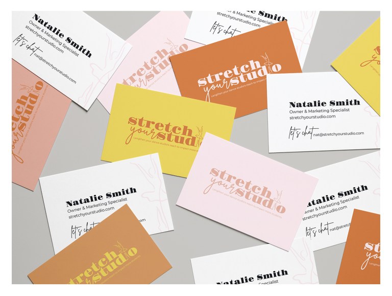 Stretch Your Studio business cards
