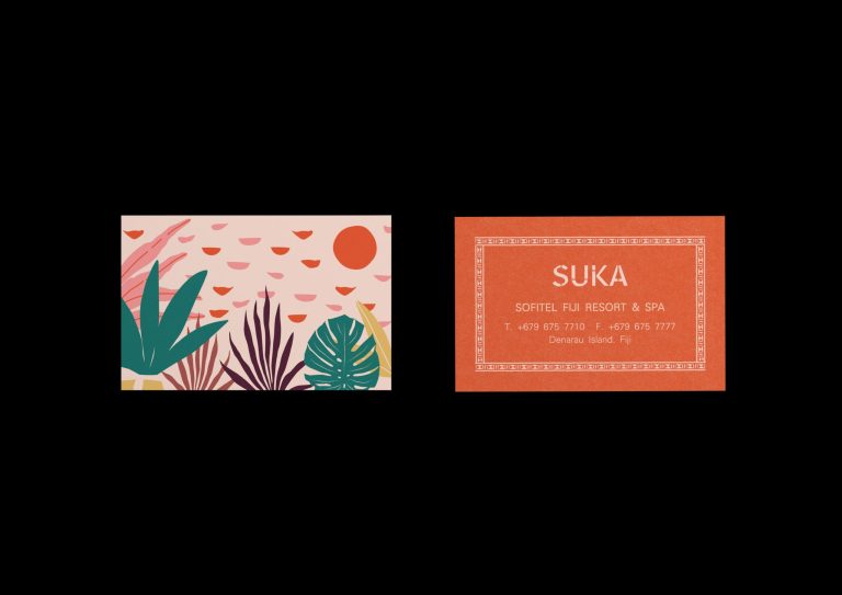 SUKA business card