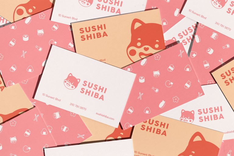 Sushi Shiba business cards