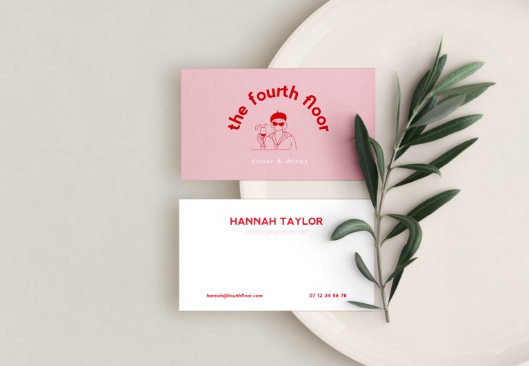The Fourth Floor business card2