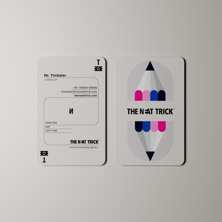 The Neat Trick business cards