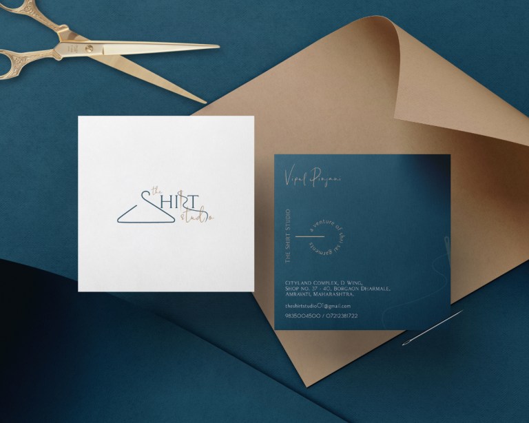 The Shirt Studio business card