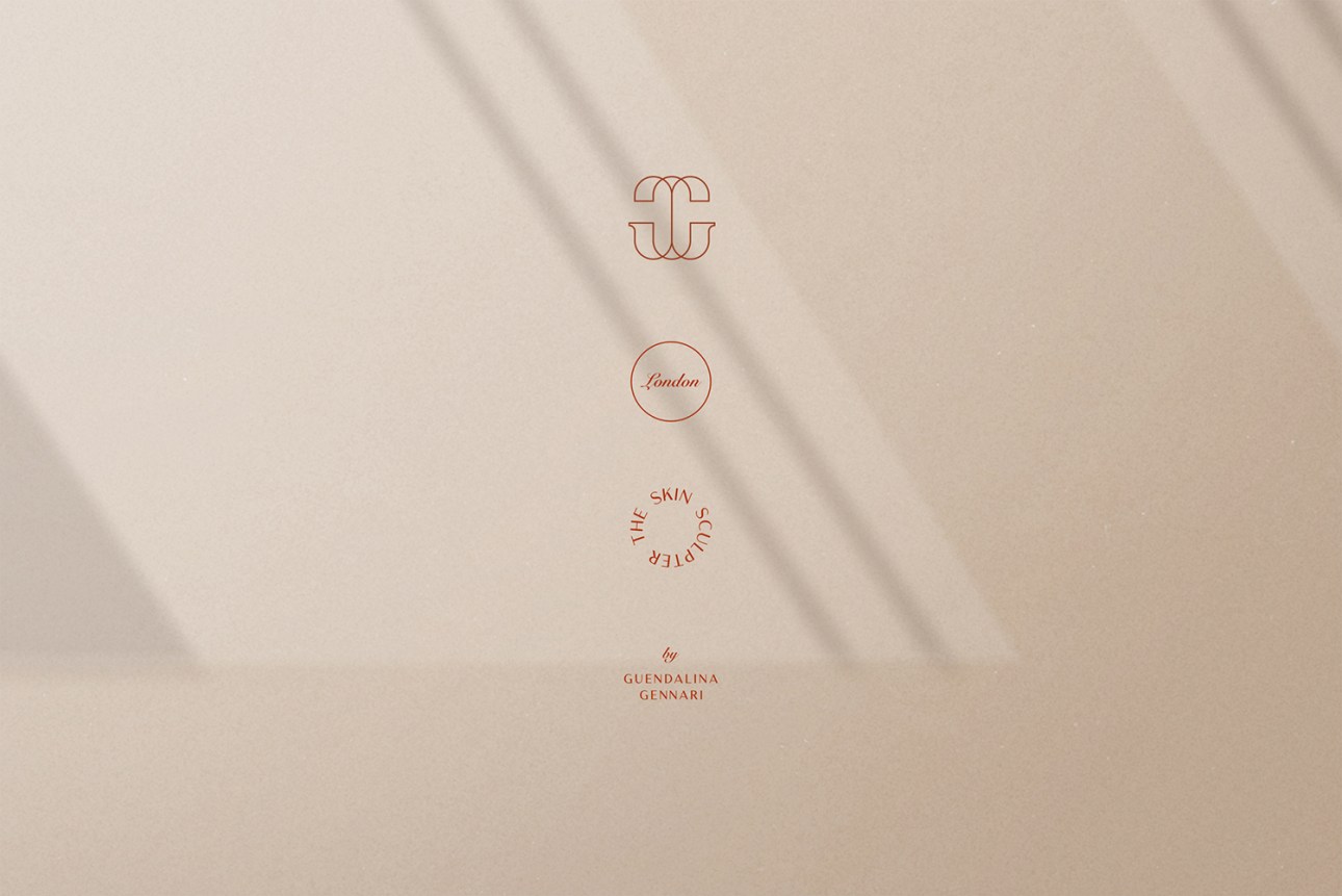 The Skin Sculpter facialist logo designs