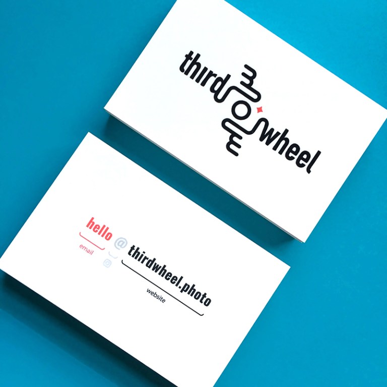 third wheel business card