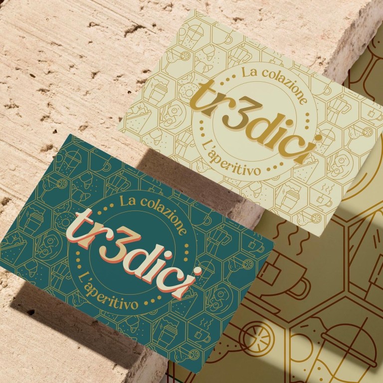 Tr3dici cafeteria business card